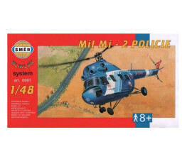 Směr Kliklak Model Vrtulník Mil Mi-2 Policie 